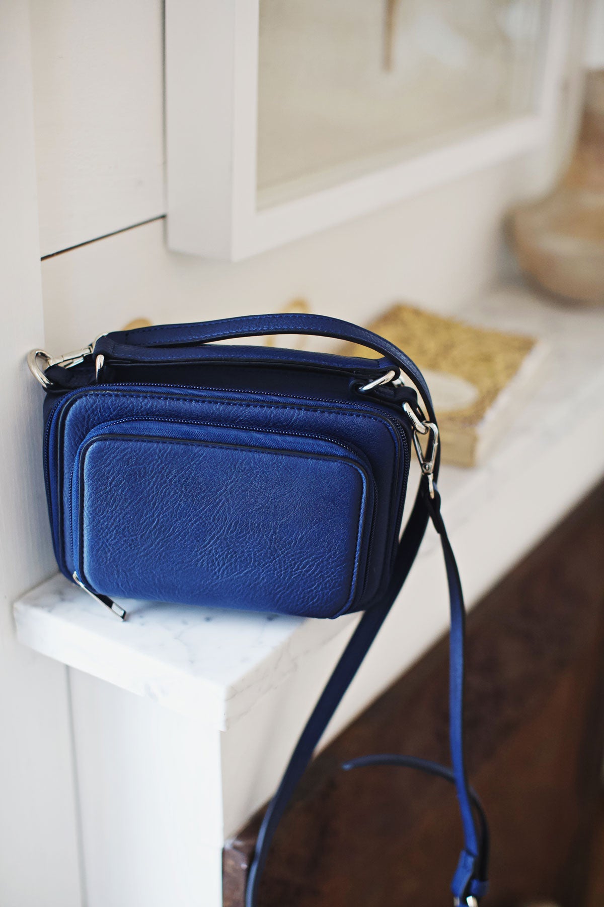 Kelsey Crossbody Bag in Navy