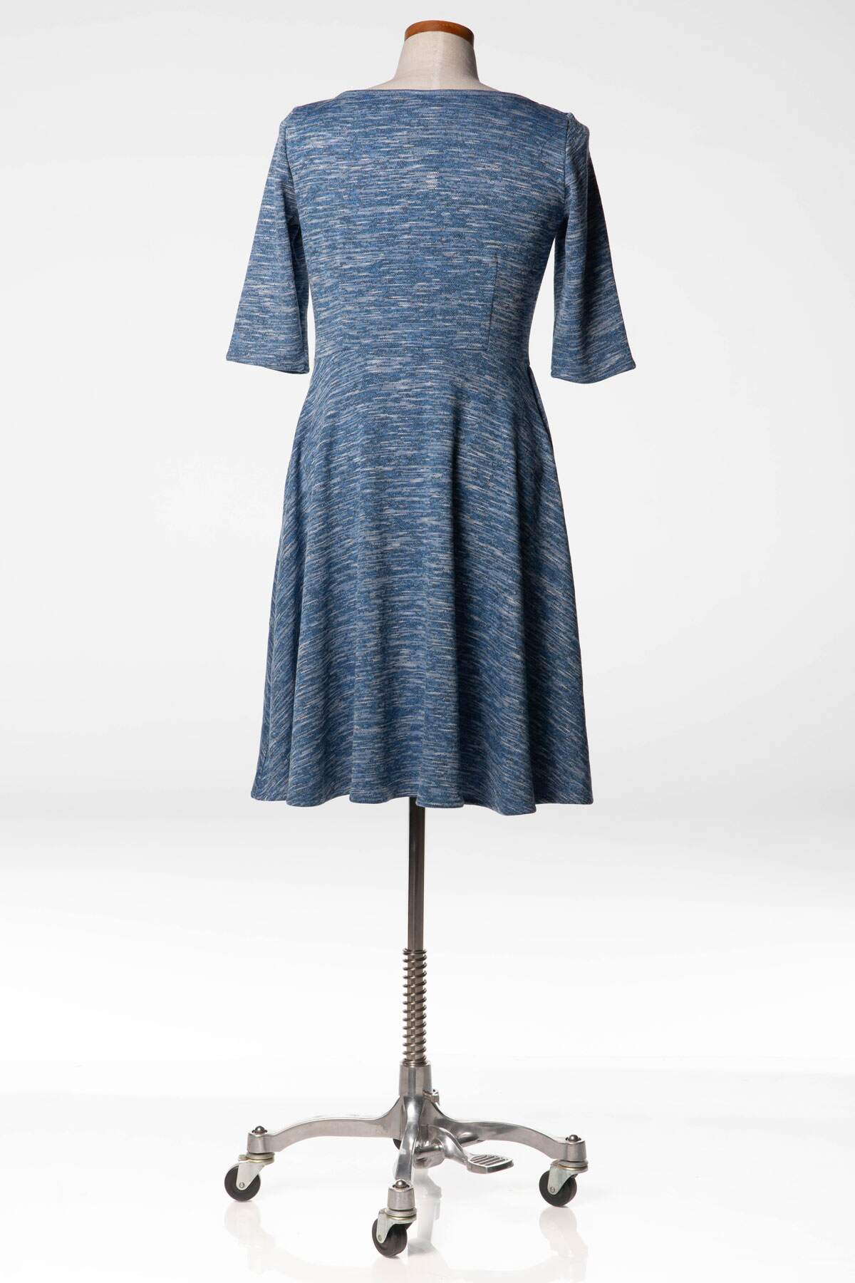 Carmen Dress - Marled Marina Sweater Knit