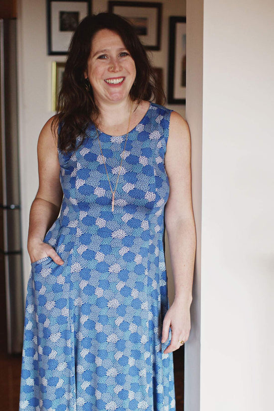 Cleo Dress - Blues In Bloom