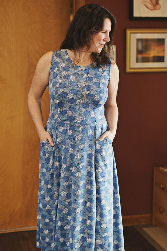 Cleo Dress - Blues In Bloom