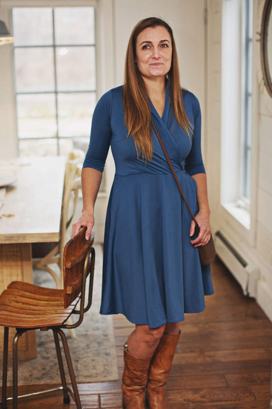 Joan Dress - Deep Teal