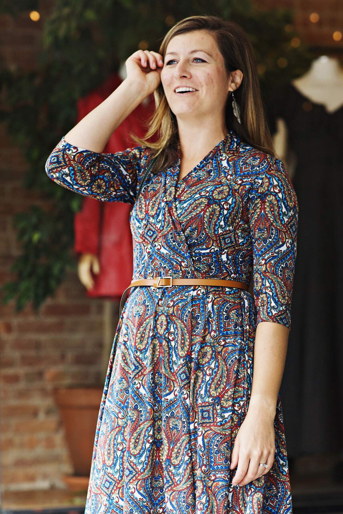 Joan Dress - Pretty Paisley