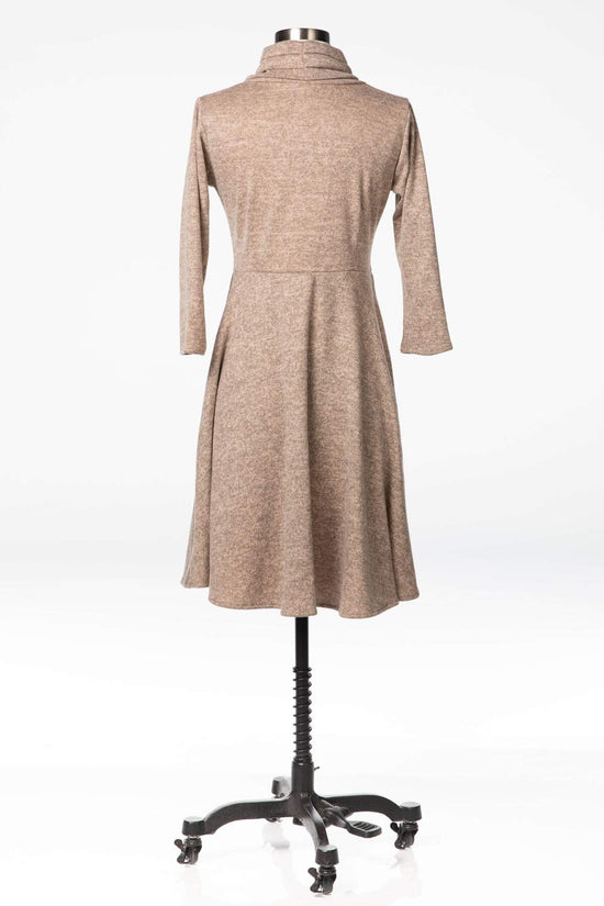 Patricia Dress - Oatmeal Sweater Knit